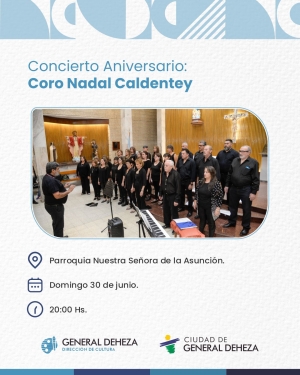 CONCIERTO ANIVERSARIO CORO NADAL CALDENTEY