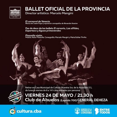 EL BALLET OFICIAL DE LA PROVINCIA EN GENERAL DEHEZA
