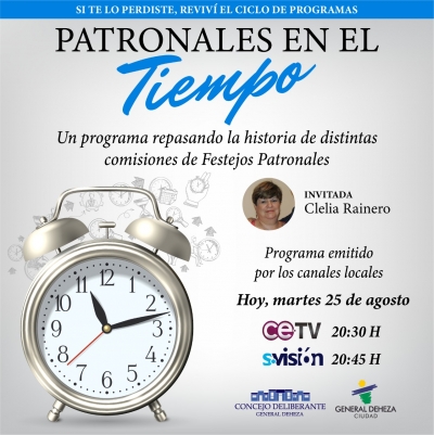 PATRONALES EN EL TIEMPO.