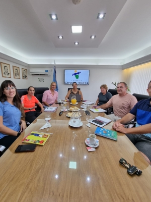REUNIÓN DEL CORREDOR DEPORTIVO.