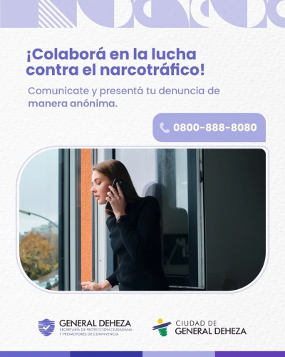 TRABAJEMOS CONTRA EL NARCOTRÁFICO.
