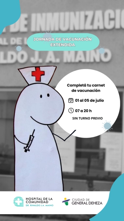 JORNADA EXTENDIDA DE VACUNACIÓN
