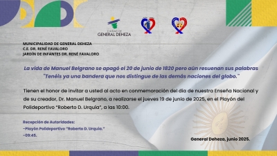 ACTO 205° ANIVERSARIO DEL FALLECIMIENTO DE DON MANUEL BELGRANO