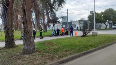 POLICÍA DE LA PROVINCIA Y DIRECCIÓN DE TRÁNSITO MUNICIPAL TRABAJAN CONJUNTAMENTE.