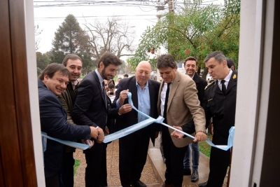 ALFONSO MOSQUERA, SECRETARIO DE SEGURIDAD DE LA PROVINCIA INAUGURÓ EL CENTRO DE OPERACIONES Y MONITOREO DE GENERAL DEHEZA