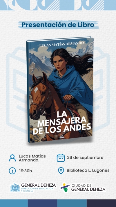 LA MENSAJERA DE LOS ANDES - NUEVA OBRA DE LUCAS ARMANDO