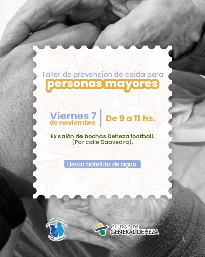 TALLER DE PREVENCIÓN DE CAÍDAS PARA PERSONAS MAYORES