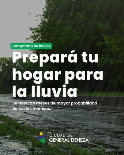 Temporada de lluvias: prepara tu hogar