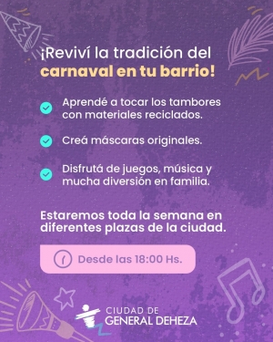 ¡HOY COMIENZA LA MUNI DE CARNAVAL!