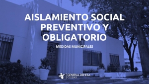 EL INTENDENTE HOY PRESENTÓ LAS NUEVAS MEDIDAS PARA GENERAL DEHEZA.