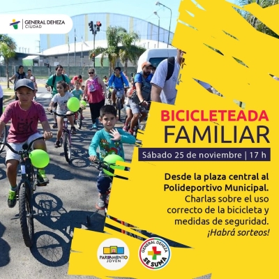 BICICLETEADA FAMILIAR ¡VAMOS!